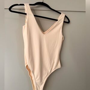Showpo Cream Shapewear Bodysuit